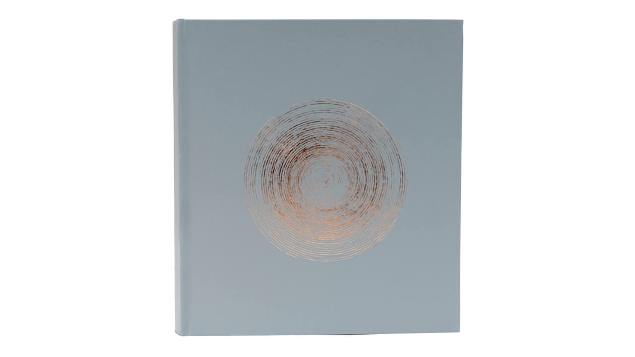 Fotoalbum Exacompta 29x32cm 60 witte pagina's Ellipse grijs