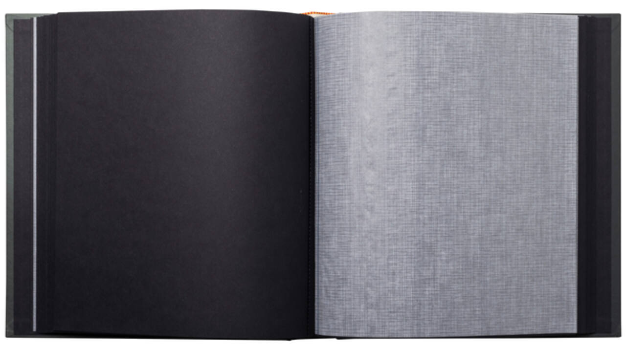 Fotoalbum Exacompta 29x32cm 60 zwarte pagina's Néo Déco zwart