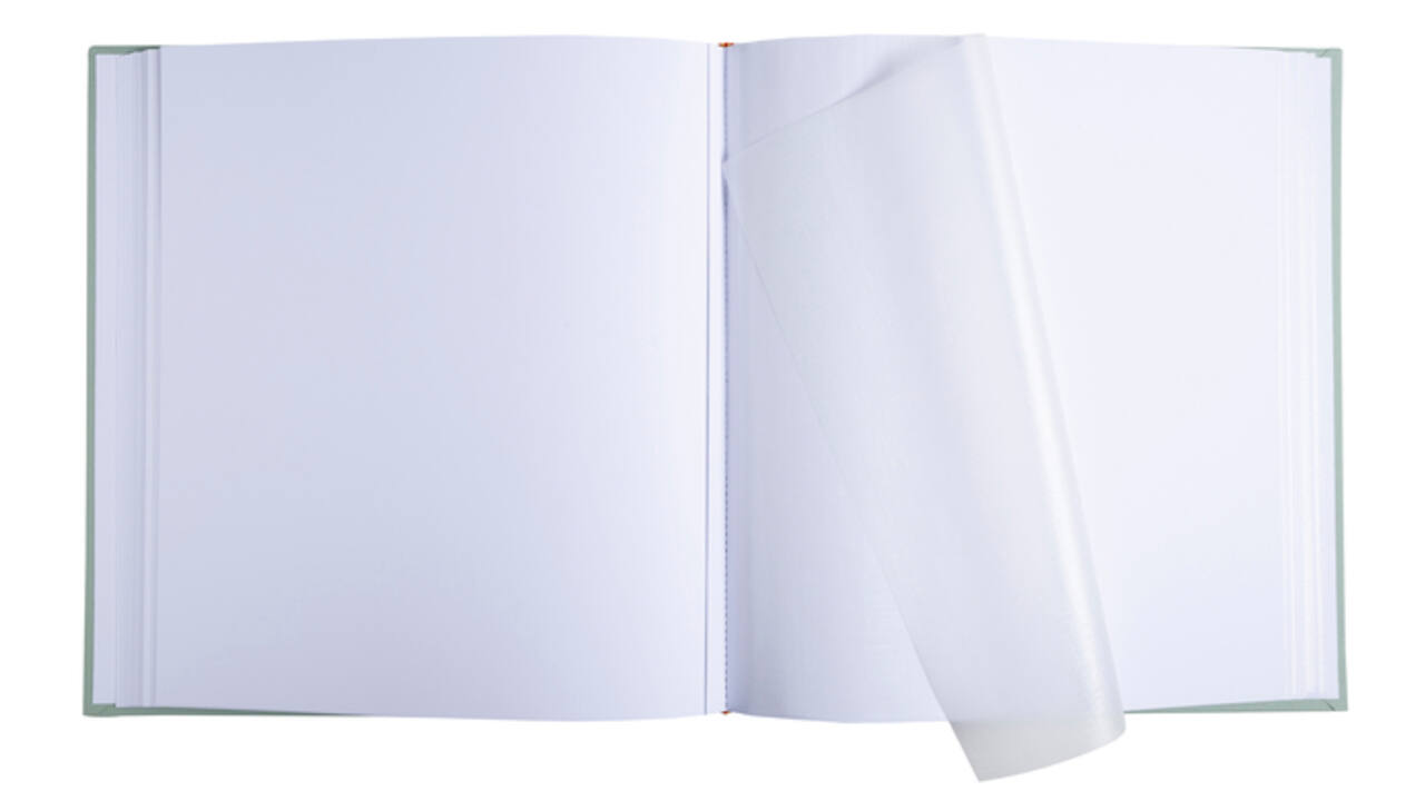Fotoalbum Exacompta 29x32cm 60 witte pagina's Ellipse groen