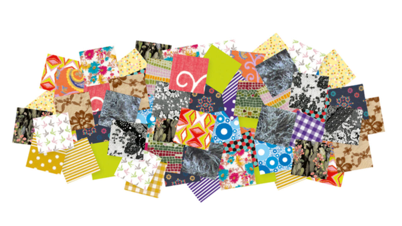 Hobbypapier Décopatch 3x3cm set à 11.000 stuks assorti