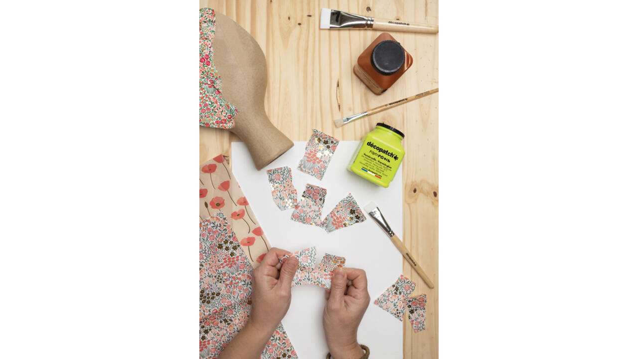 Hobbypapier Décopatch 3x3cm set à 11.000 stuks assorti