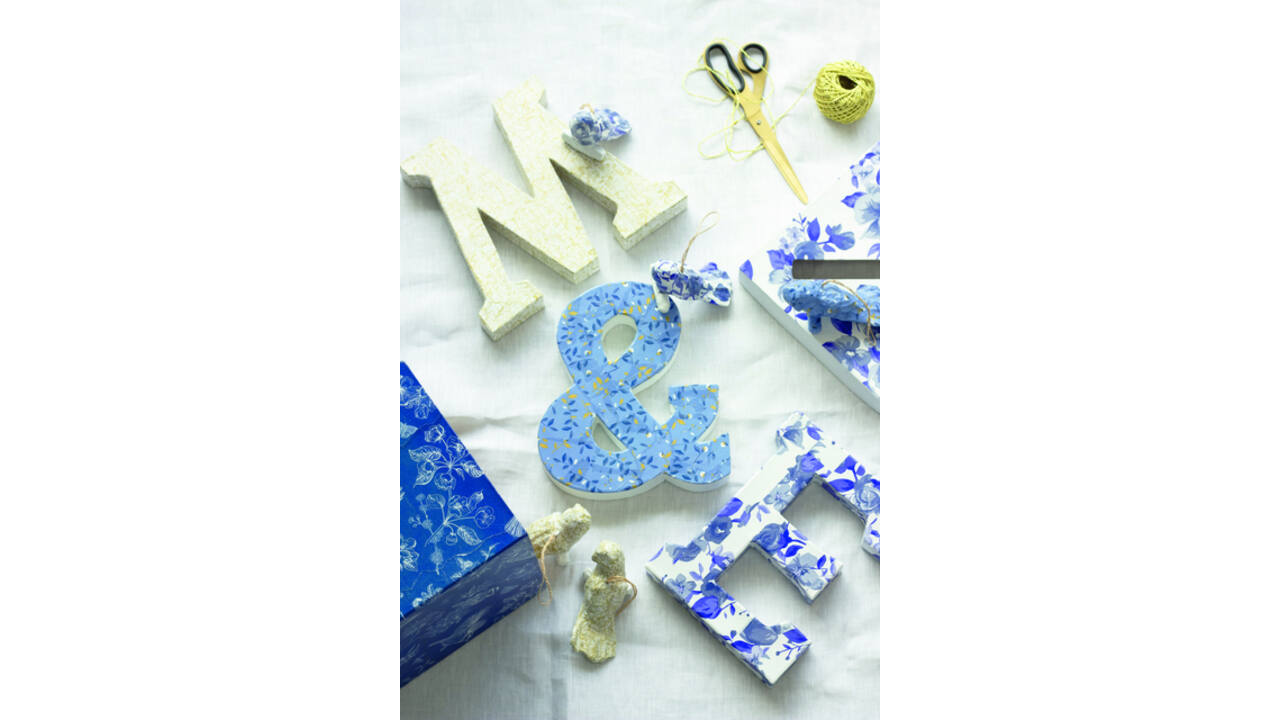 Hobbypapier Décopatch 3x3cm set à 11.000 stuks assorti