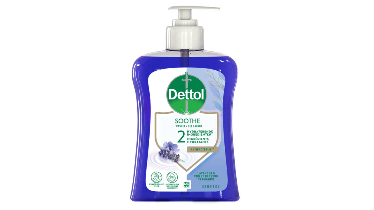 Handzeep Dettol Relaxing Lavendel antibacterieël 250ml