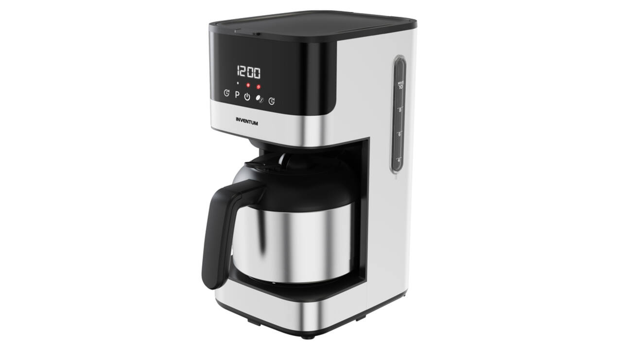 Koffiezetapparaat Inventum 1.2 liter zwart met rvs