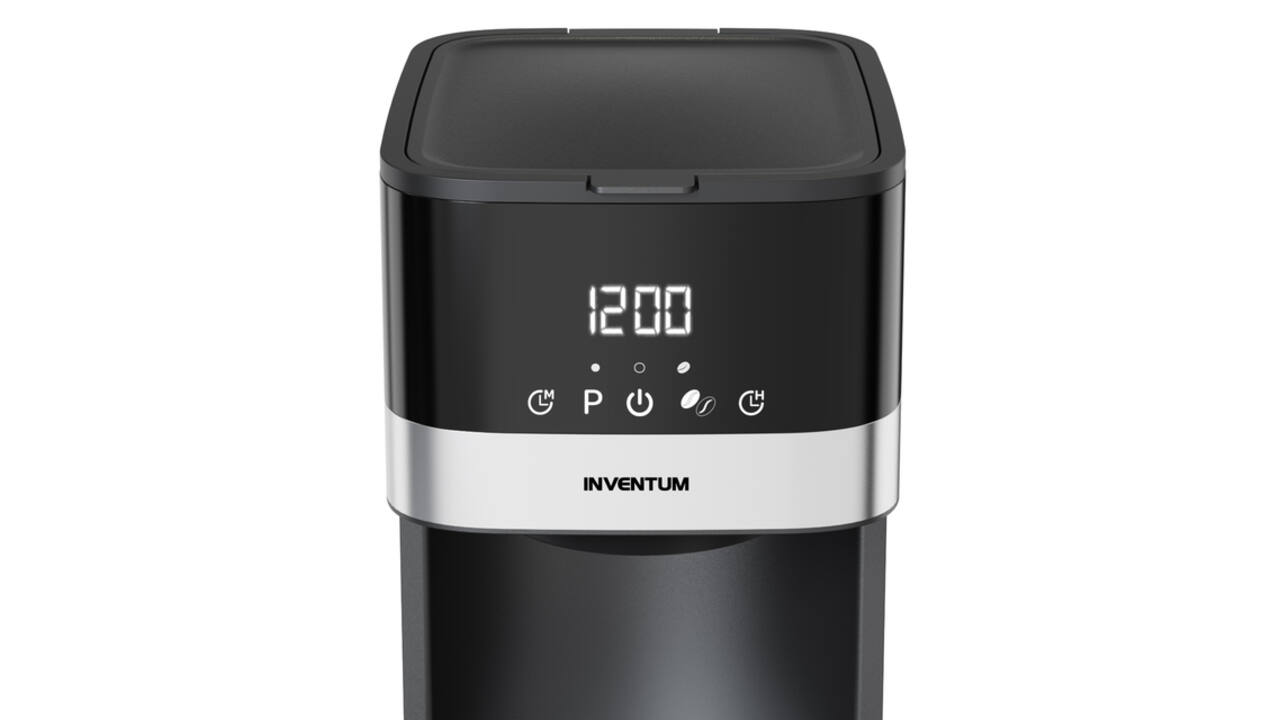 Koffiezetapparaat Inventum 1.2 liter zwart met rvs