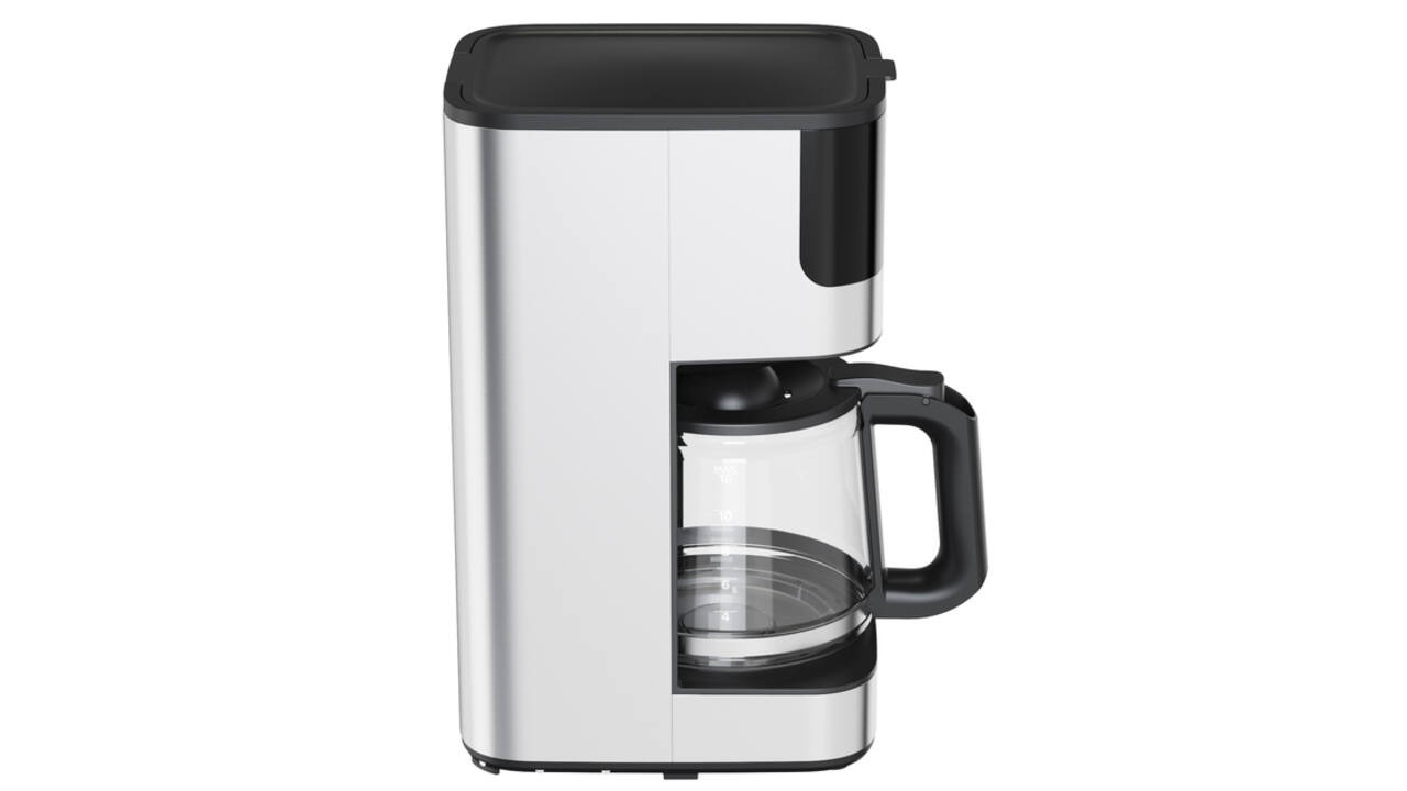 Koffiezetapparaat Inventum 1.5 liter zwart met rvs