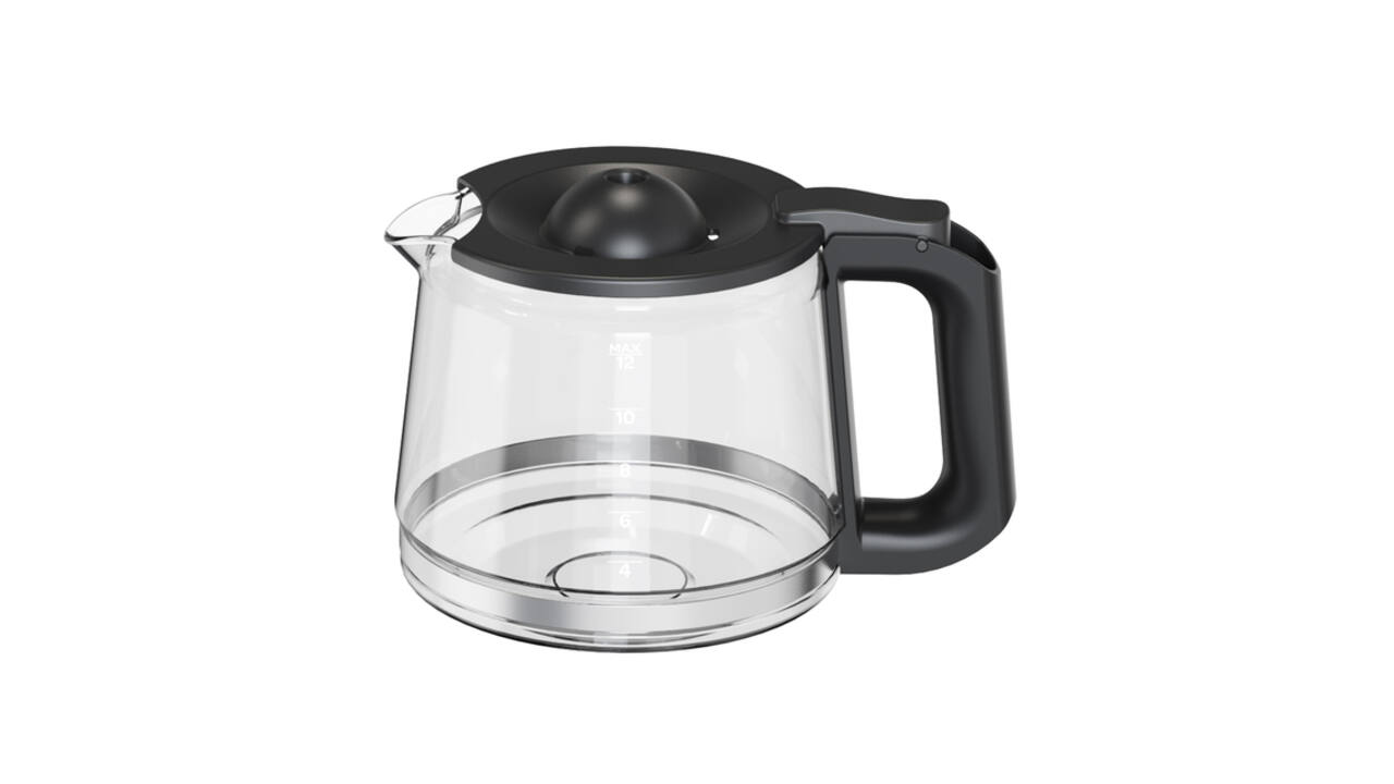 Koffiezetapparaat Inventum 1.5 liter zwart met rvs