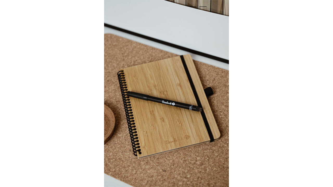 Notitieboek Bambook Classic hardcover A5 lijn 40 pagina's uitwisbaar