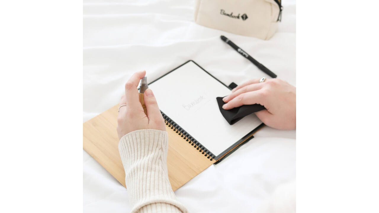 Notitieboek Bambook Classic hardcover A5 lijn 40 pagina's uitwisbaar