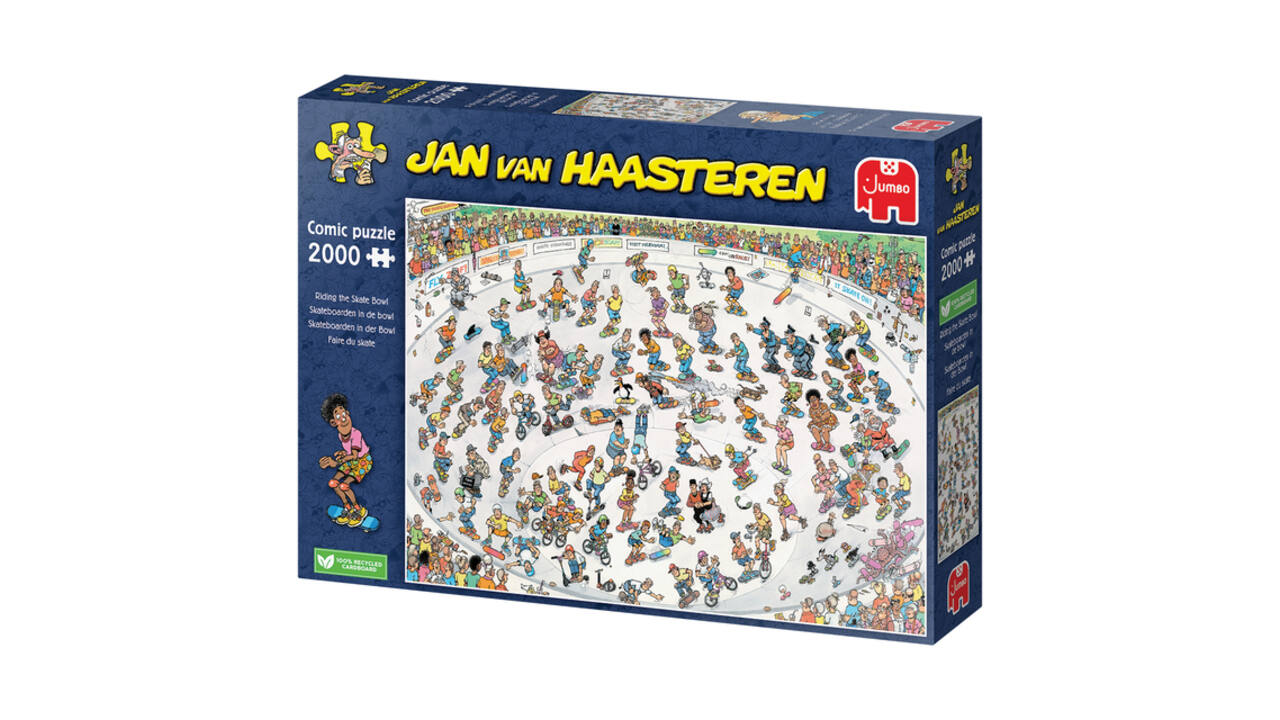 Puzzel Jan van Haasteren Skatebowl 2000 stukjes