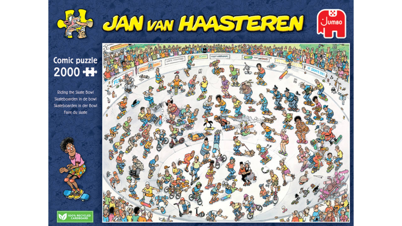 Puzzel Jan van Haasteren Skatebowl 2000 stukjes
