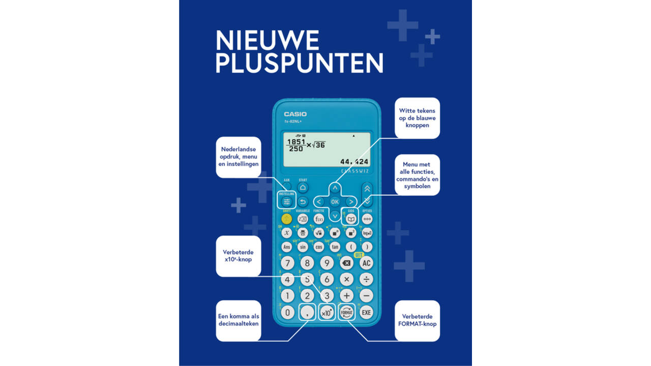 Rekenmachine Casio Classwiz fx-82NL+