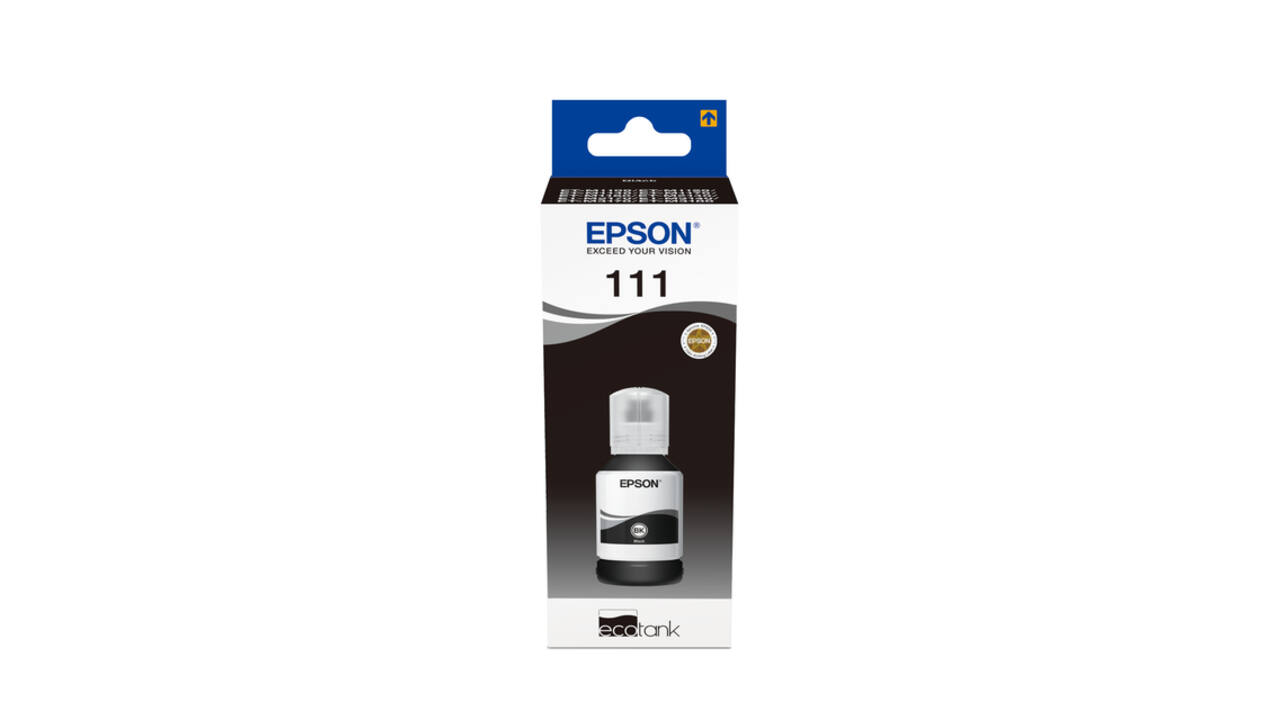 Navulinkt Epson 111 T03M zwart