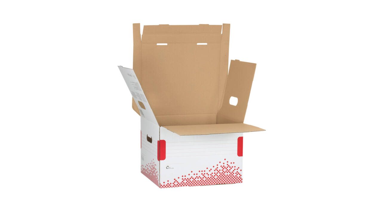 Opberg- en transportdoos Esselte Speedbox 367x263x325mm wit
