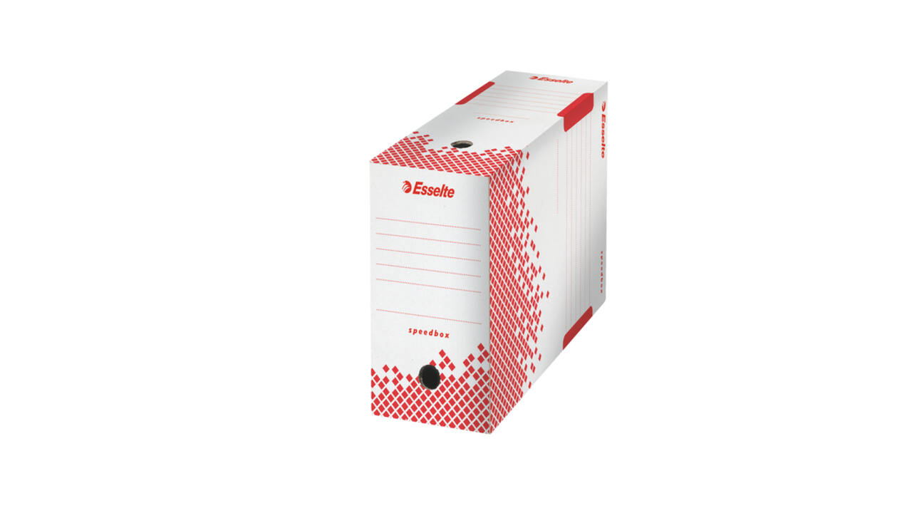Archiefdoos Esselte Speedbox 150x250x350mm wit