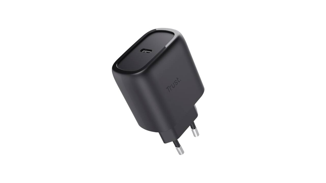 Oplader Trust Maxo 45W USB-C zwart