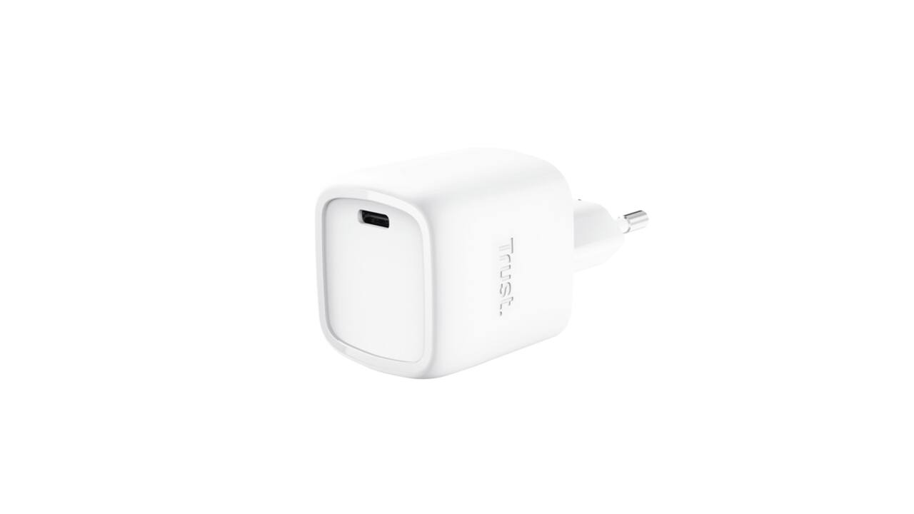 Oplader Trust Maxo 30W USB-C wit