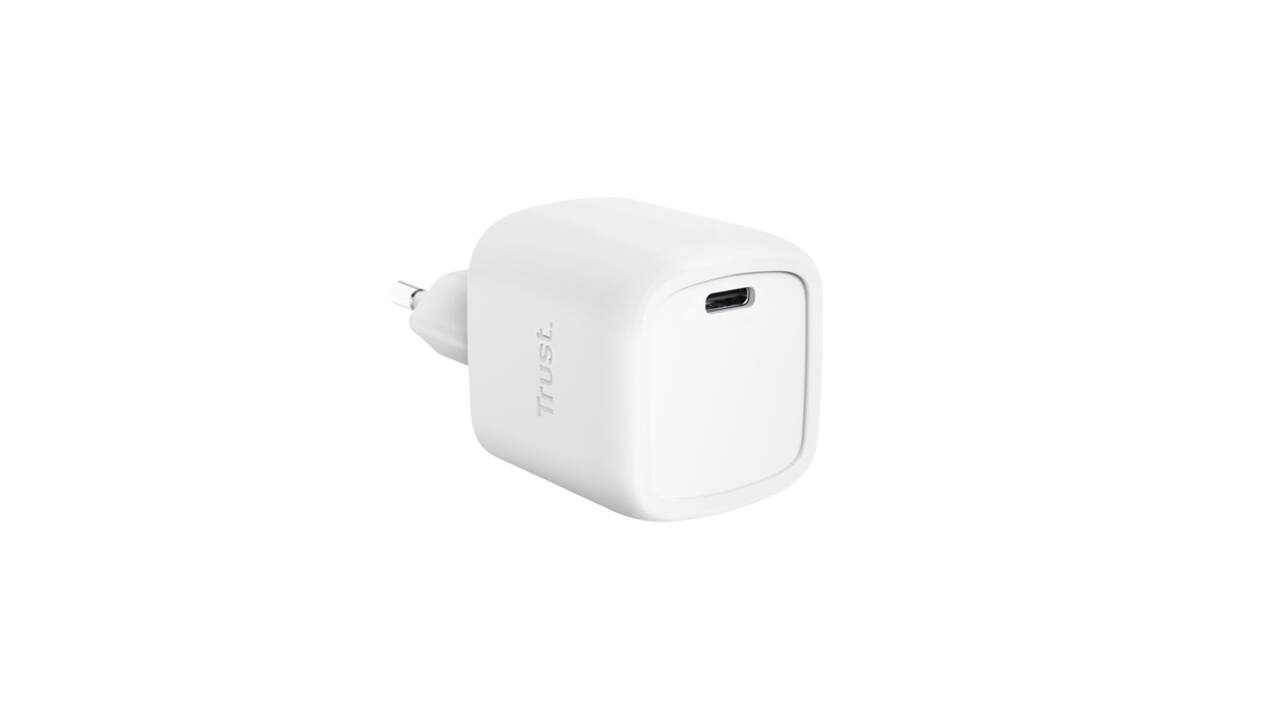 Oplader Trust Maxo 30W USB-C wit