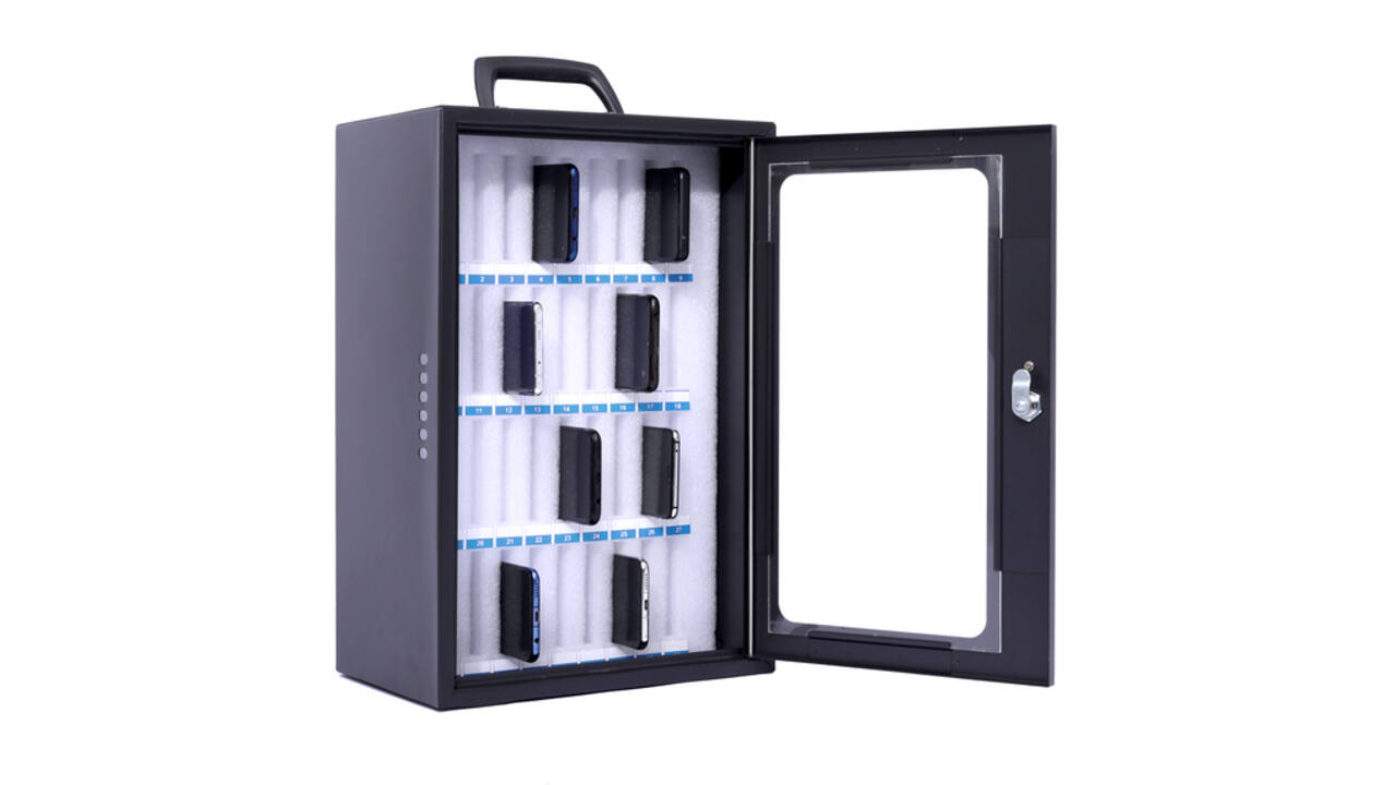 Smartphonekast Pavo koffer voor 36 stuks
