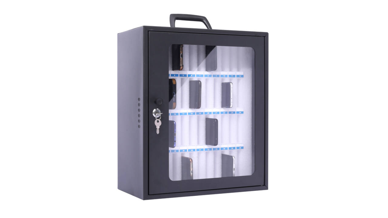 Smartphonekast Pavo koffer voor 48 stuks