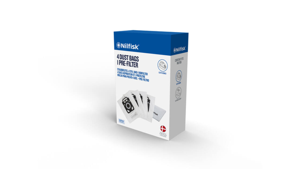 Stofzuigerzak Nilfisk standard Elite Extreme King 4 stuks