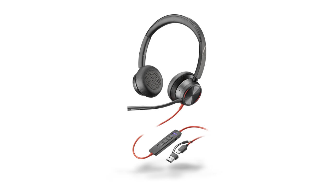Headset HP POLY Blackwire 8225 Stereo USB-C