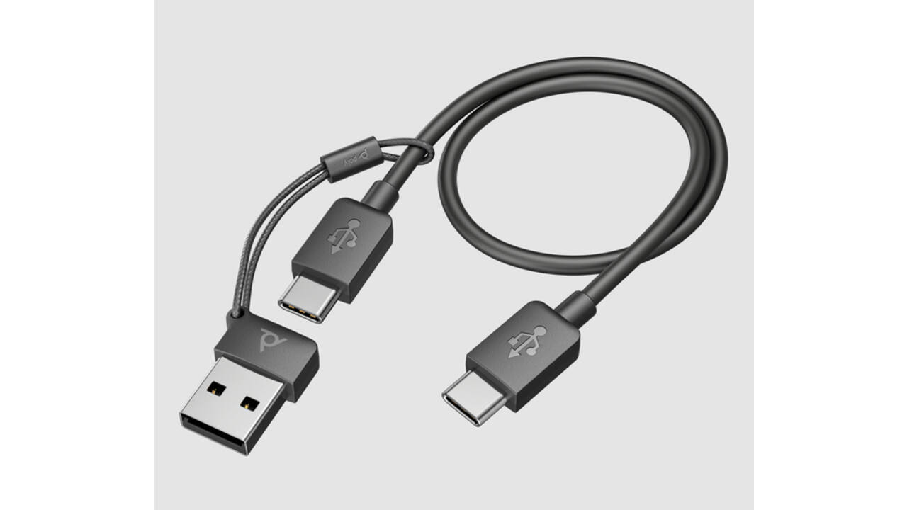 Headset HP POLY Voyager Focus 2 USB-C met oplaadstation