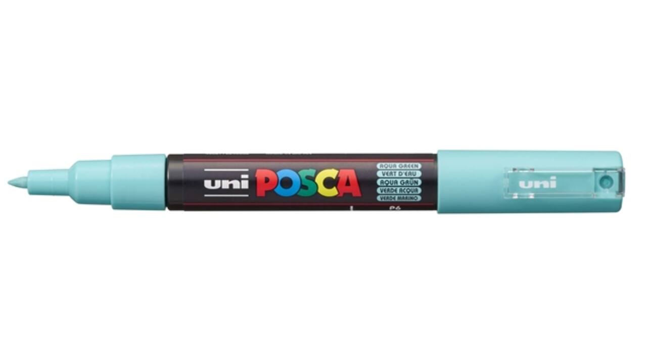 Paintmarker Uni POSCA PC1MC extra fijn zeegroen