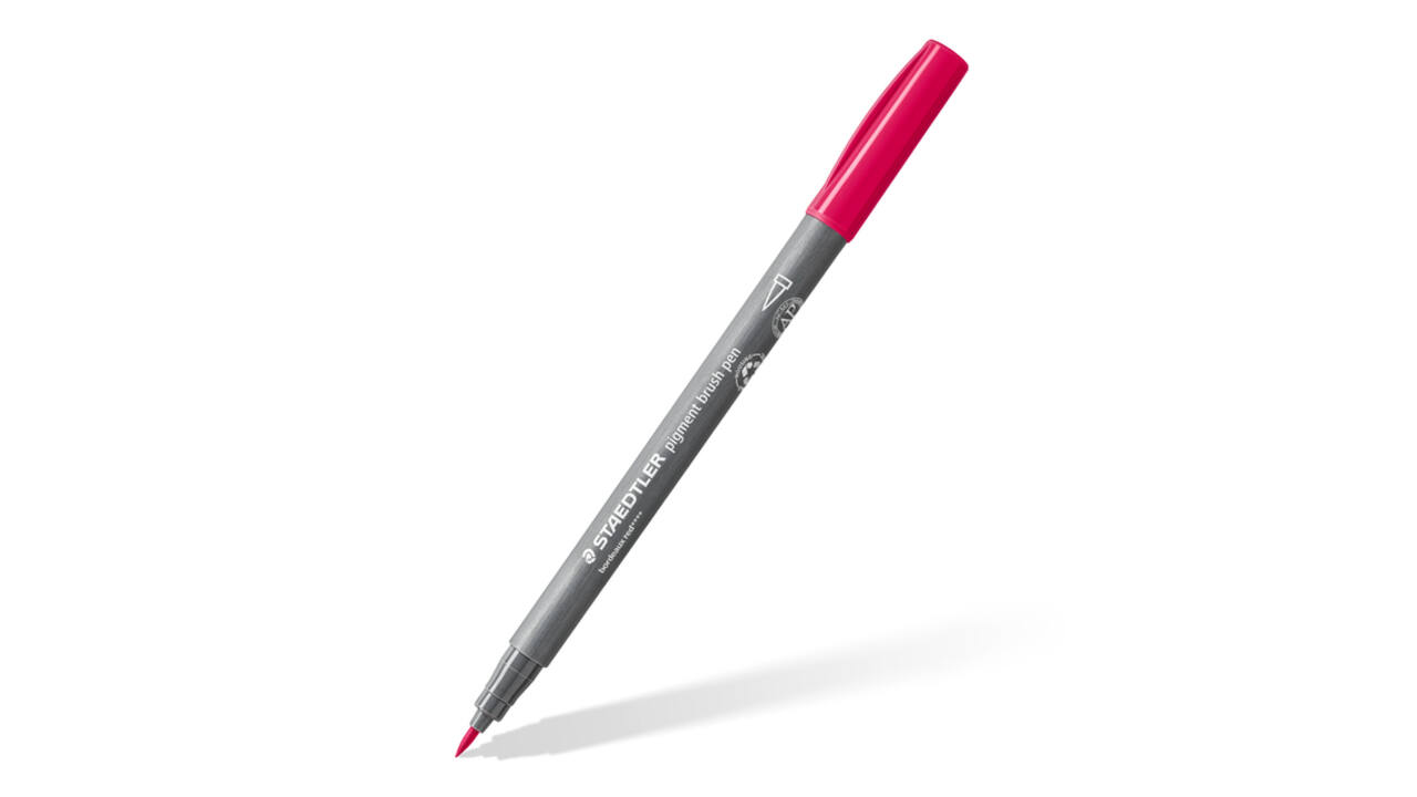 Brushpen Staedtler PigmentArts set à 24 kleuren
