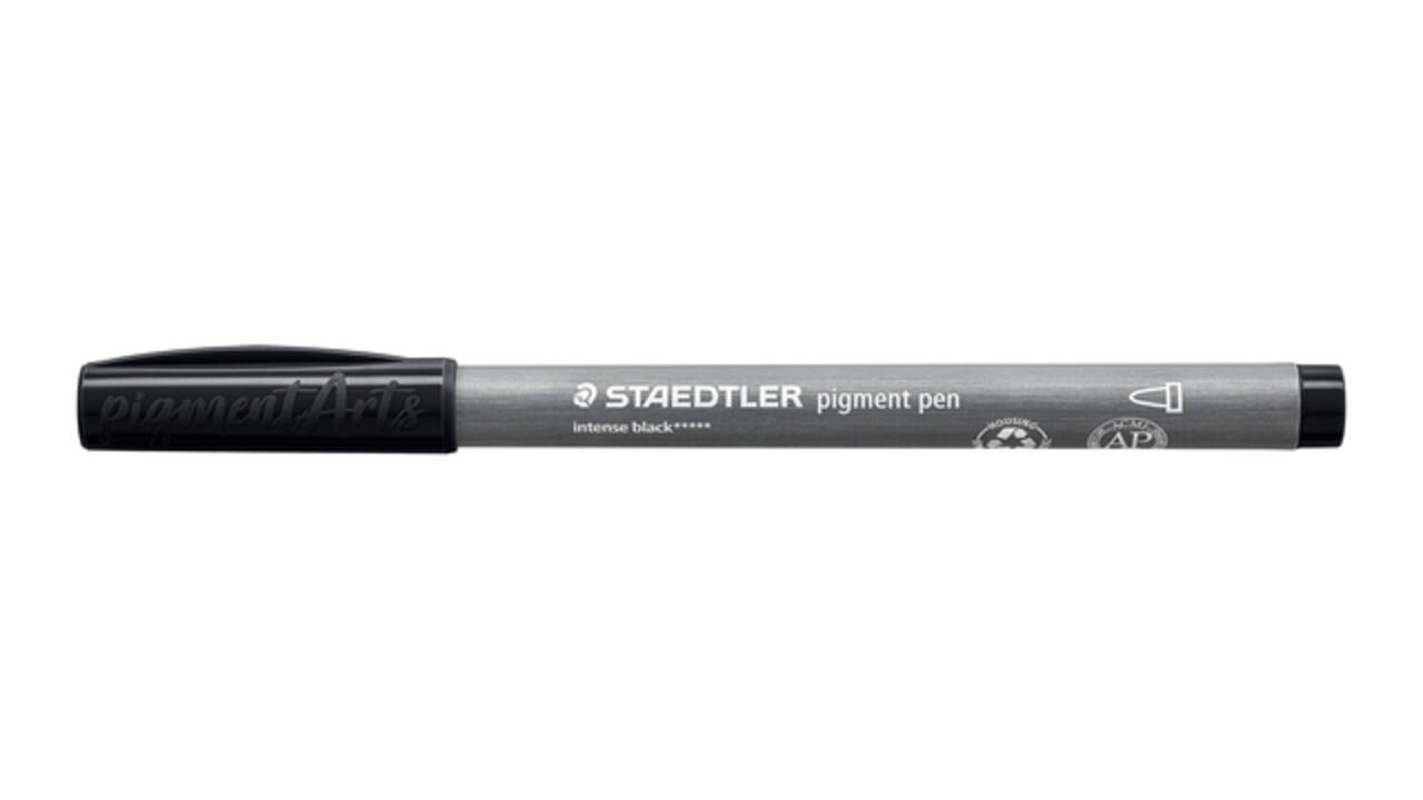 Fijnschrijver Staedtler PigmentArts Intens zwart