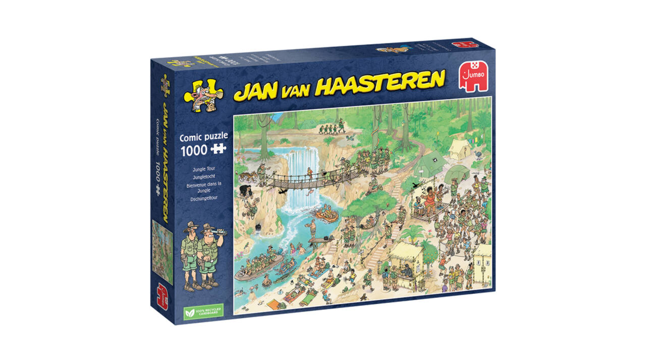 Puzzel Jan van Haasteren Jungletocht 1000 stukjes