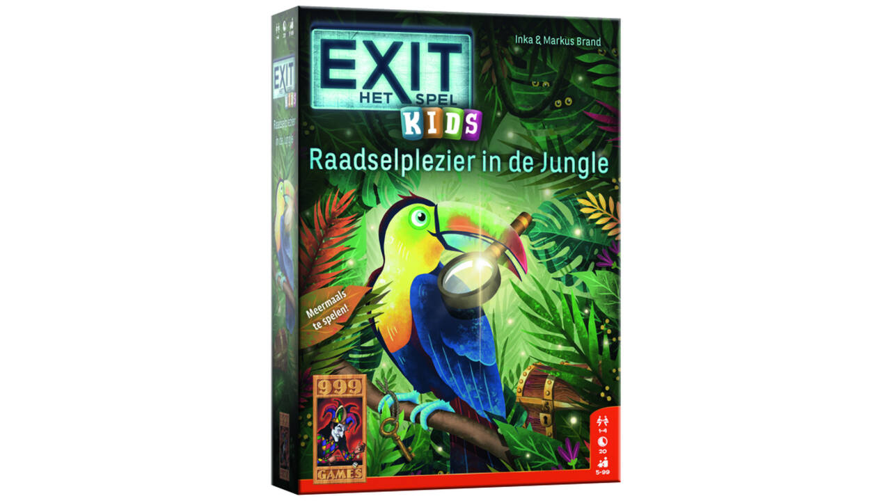 Spel EXIT Kids Raadselplezier in de jungle