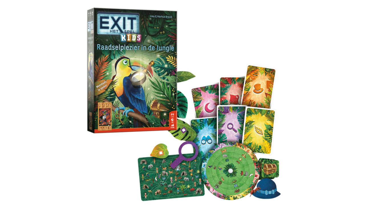 Spel EXIT Kids Raadselplezier in de jungle