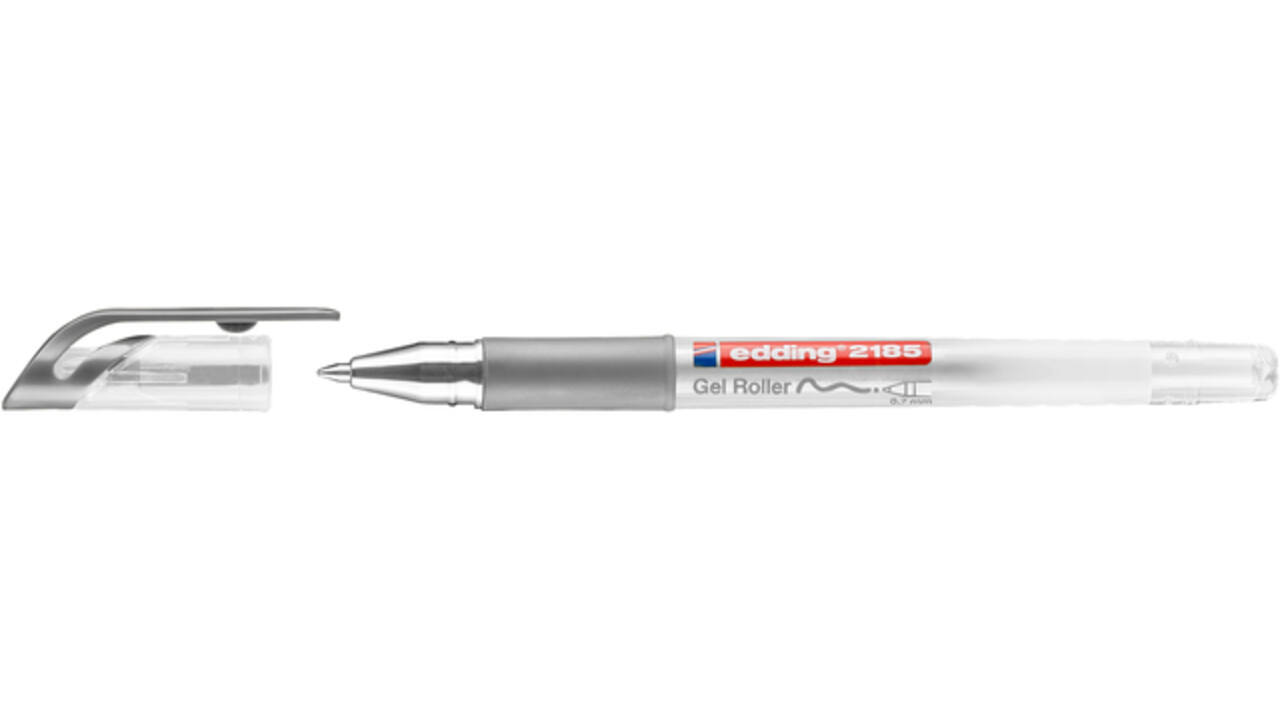 Gelschrijver edding 2185 fijn zilver