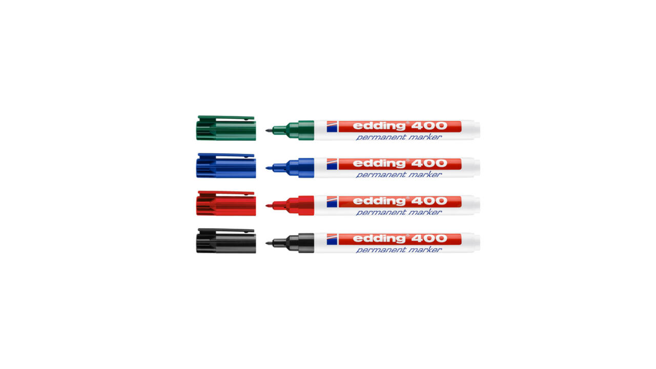 Viltstift edding 400 creatief rond 1mm assorti
