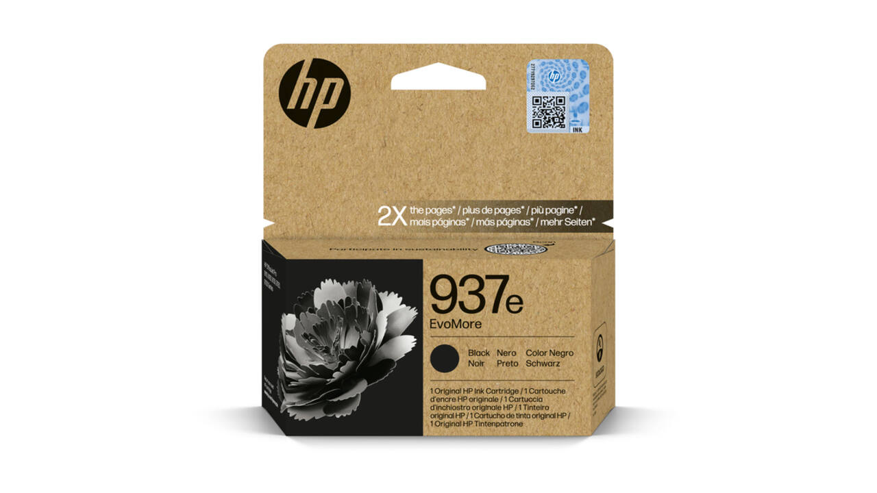 Inktcartridge HP 4S6W9NE 937E Evomore zwart