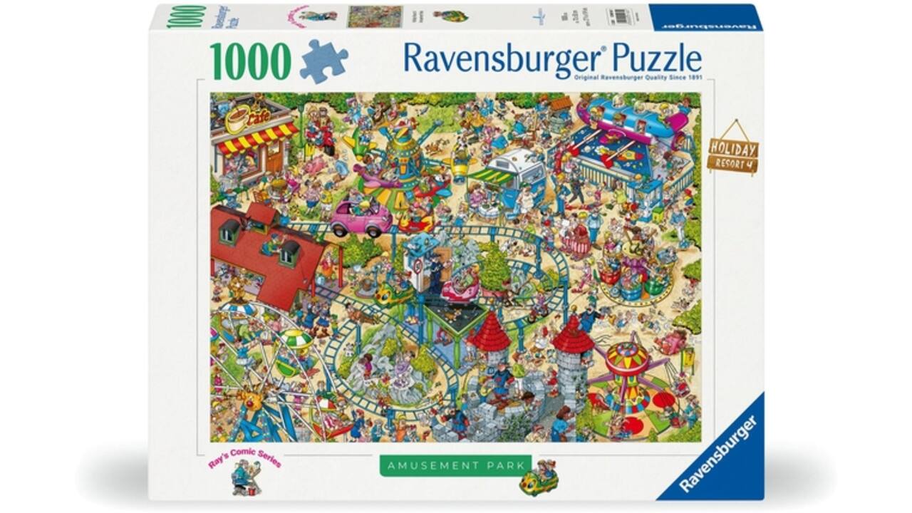 Puzzel Ray Comic 4 The  Amusement Park 1000 stukjes