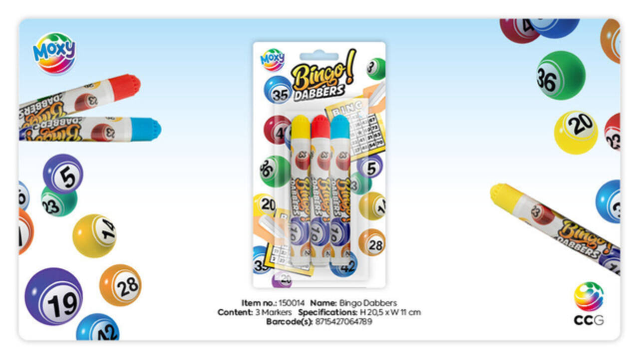 Bingo Dabbers Grifix 3 stuks