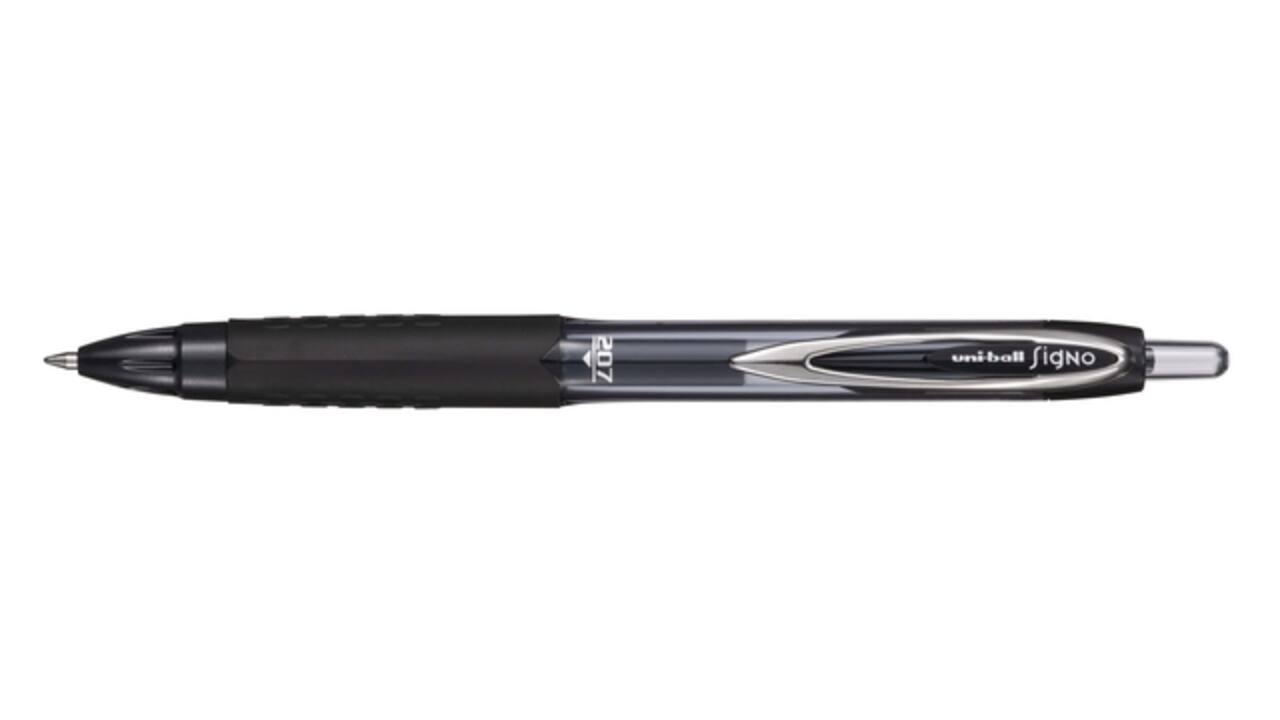 Gelschrijver Uni-ball Signo eco 207E medium  zwart