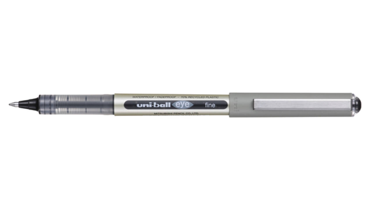 Rollerpen Uni-ball Eye eco 157E fine zwart