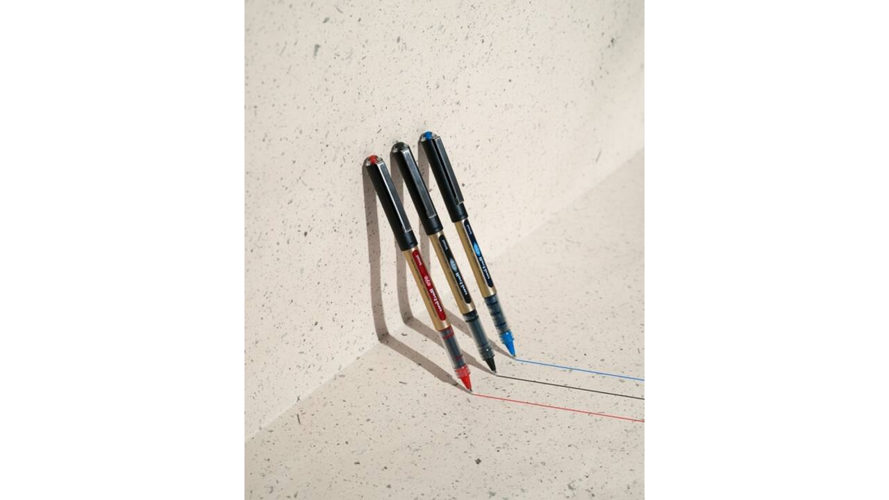 Rollerpen Uni-ball Eye eco 150E breed zwart
