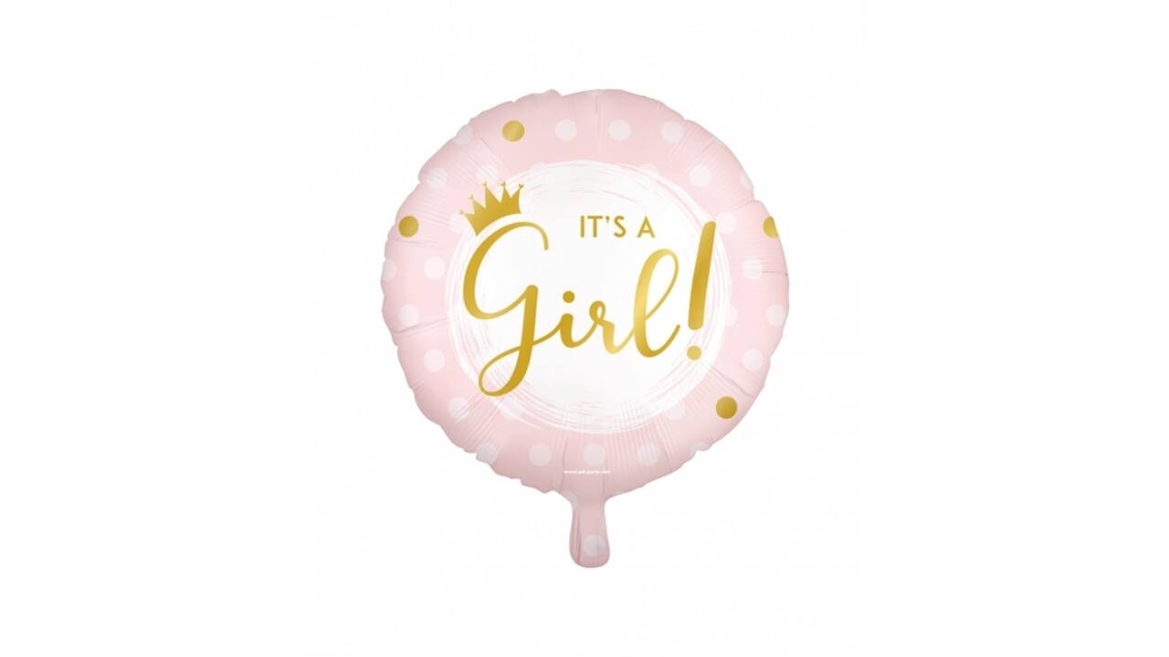 Paperdreams Foil balloon - It's a girl!