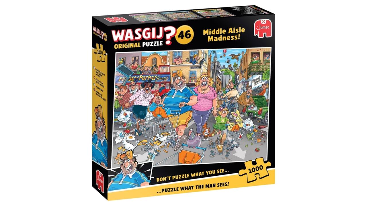 Wasgij Original 46 - Middle Aisle Madness 1000 st