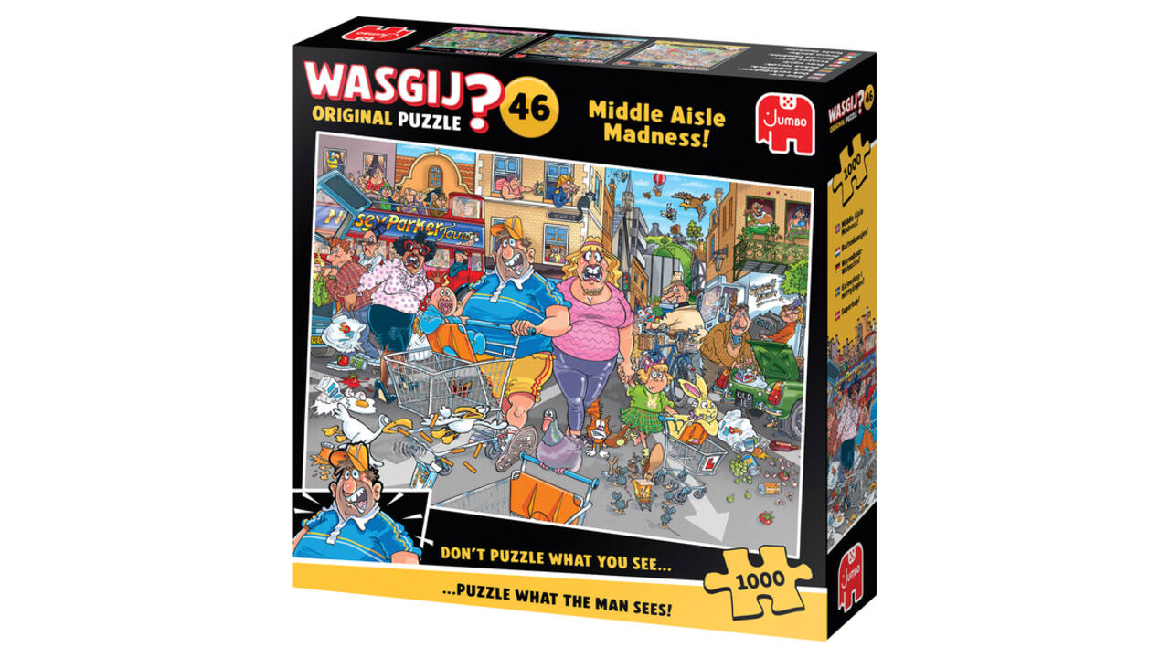 Wasgij Original 46 - Middle Aisle Madness 1000 st