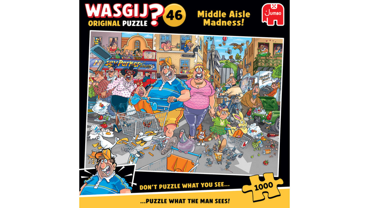 Wasgij Original 46 - Middle Aisle Madness 1000 st
