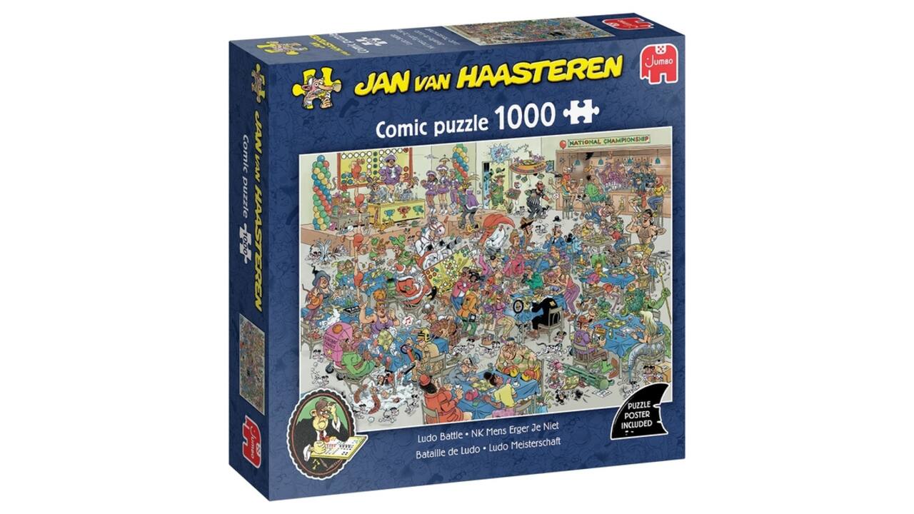 Puzzel Jan van Haasteren NK Mens Erger Je Niet 1000 stukjes