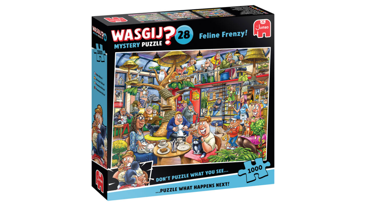 Wasgij Mystery 28 - Feline Frenzy! 1000 st