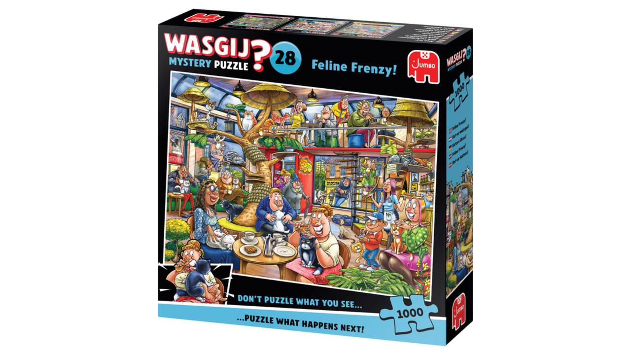 Wasgij Mystery 28 - Feline Frenzy! 1000 st