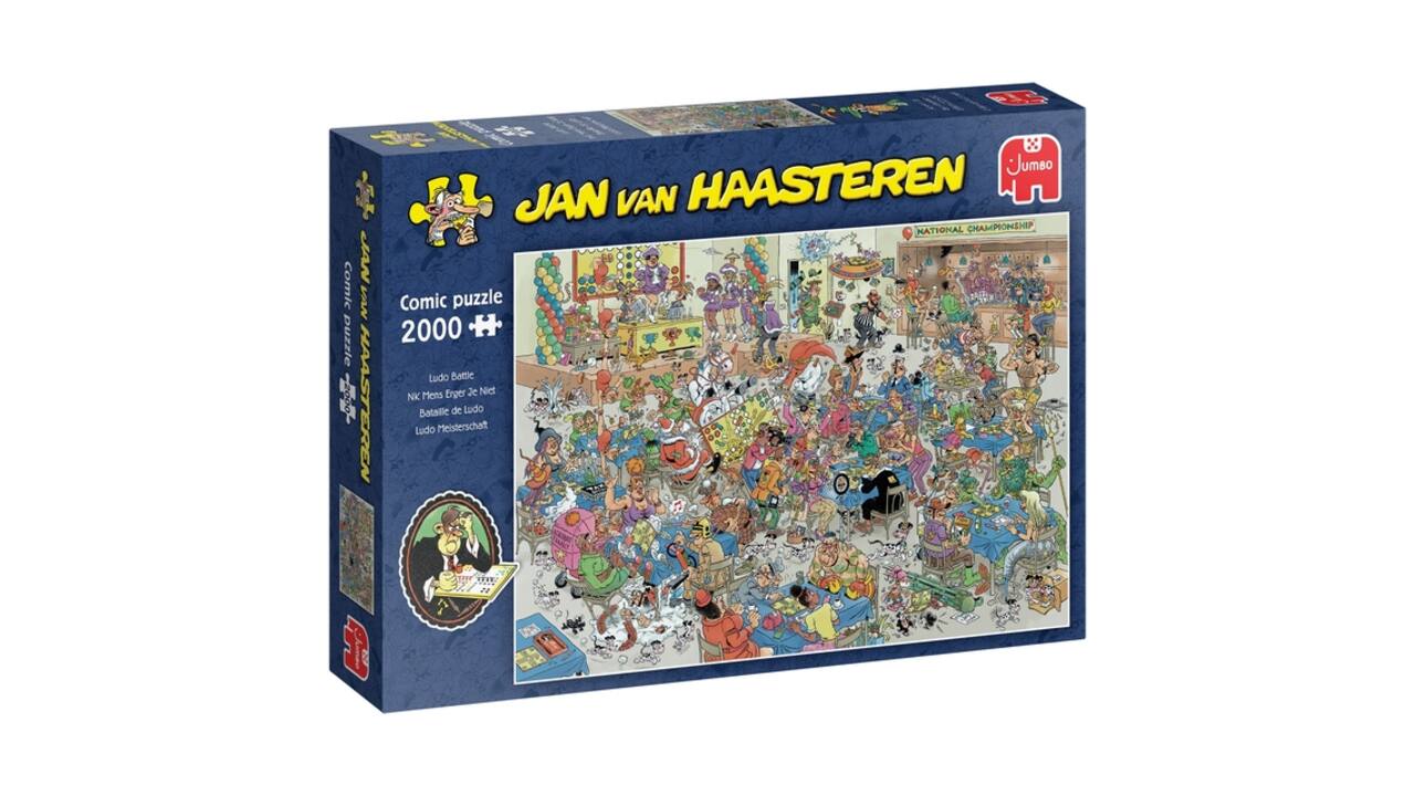 Puzzel Jan van Haasteren NK Mens Erger Je Niet 2000 st