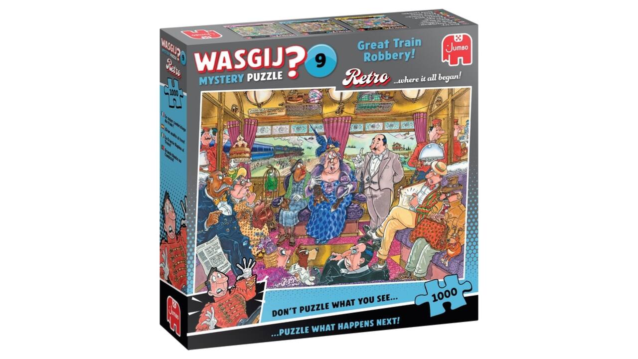 Wasgij Mystery 9 - The Great Train Robbery 1000 st